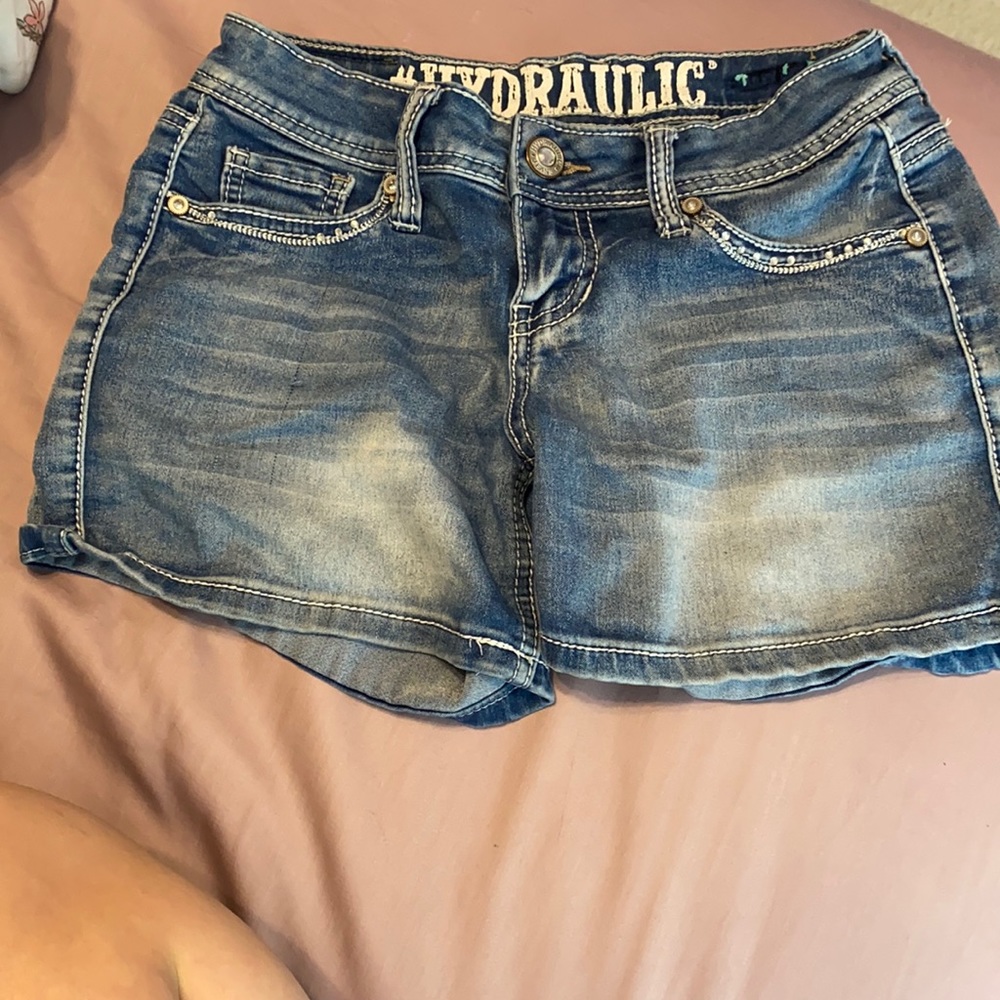 Hydraulic Jean shorts